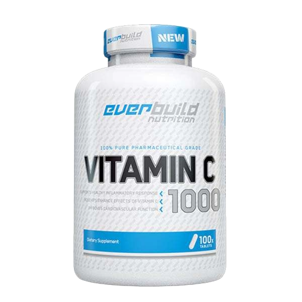 EVERBUILD Vitamin C 1000 mg with Rose Hips 100 tabs