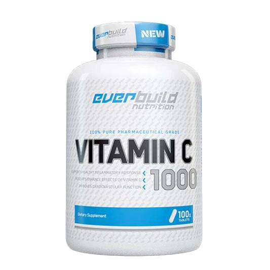 EVERBUILD Vitamin C 1000 mg with Rose Hips 100 tabs (EXP: 30/04/2024)