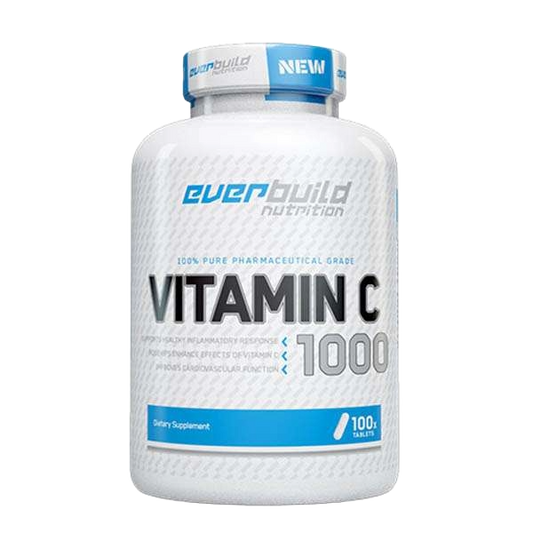 EVERBUILD Vitamin C 1000 mg with Rose Hips 100 tabs