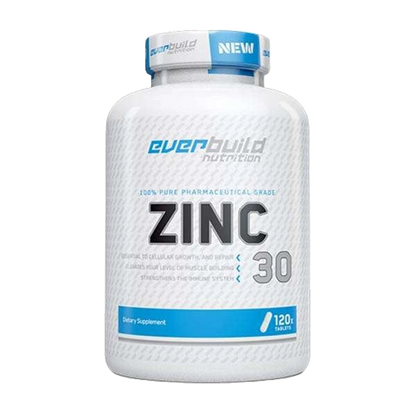 Everbuild Zinc Bisglycinate 30mg 120 tabs