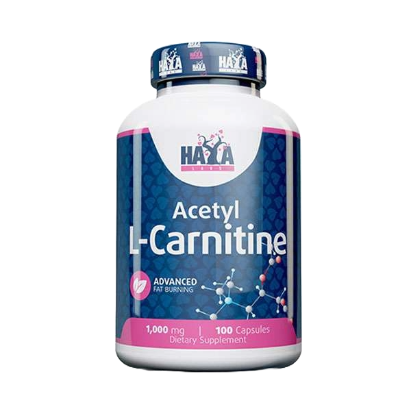 Haya Labs Acetyl L-Carnitine 1000mg / 100 Caps