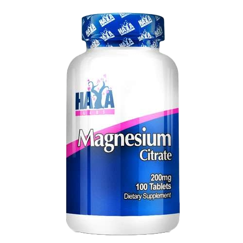 Haya Labs Magnesium Citrate 100 Tabs